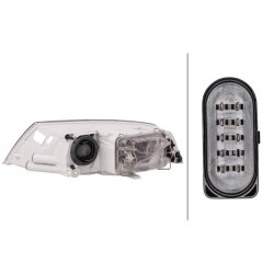 Headlight HELLA 1EL 354 027-021 OE Ref 1Z1 941 018 P HELLA