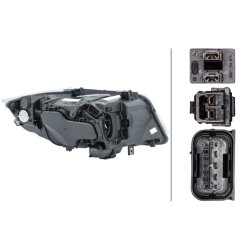 Headlight HELLA 1EL 354 687-011 OE Ref 63 11 6 942 737