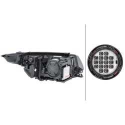 Headlight HELLA 1EL 354 806-051 OE Ref LR048058