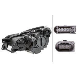 Headlight HELLA 1ES 008 821-321 OE Ref 219 820 30 61 HELLA