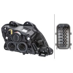 Headlight HELLA 1EX 010 116-711 OE Ref 185 7526 HELLA