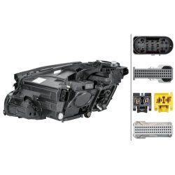 Headlight HELLA 1EX 012 076-681 OE Ref 213 906 28 06 HELLA