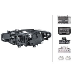 Headlight HELLA 1EX 012 103-921 OE Ref 7 419 628 HELLA
