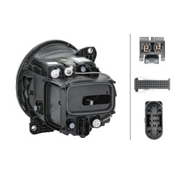 Headlight HELLA 1EX 014 543-011 OE Ref 463 906 57 02