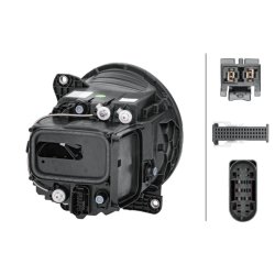 Headlight HELLA 1EX 014 543-021 OE Ref 463 906 58 02