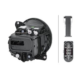 Headlight HELLA 1EX 014 543-121 OE Ref 463 906 60 02