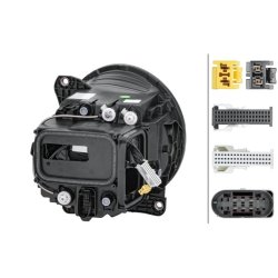 Headlight HELLA 1EX 014 543-201 OE Ref 463 906 74 01