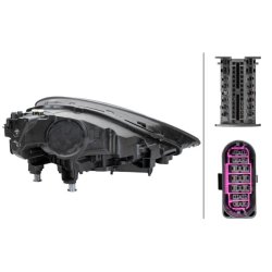 Headlight HELLA 1EX 014 690-051 OE Ref 9Y0.941.077.J