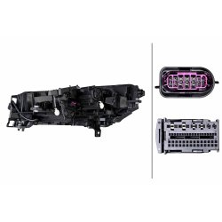 Headlight 1EX014773 961 HELLA 1EX 014 773-961 OE Ref 5LB941018A HELLA