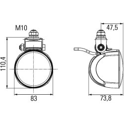 Worklight HELLA 1G0 996 276-461 OE Ref 5642-427 HELLA