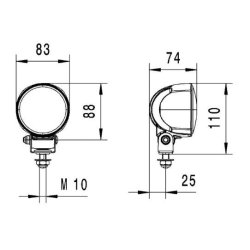 Worklight HELLA 1G0 996 476-221