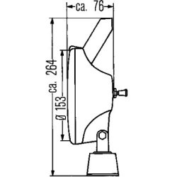 Worklight HELLA 1G4 004 480-001 OE Ref 60.025.017 HELLA
