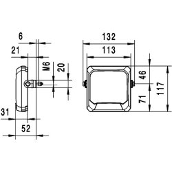 Worklight HELLA 1GA 995 193-041 HELLA