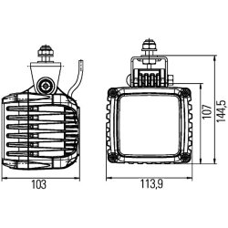 Worklight HELLA 1GA 996 189-031 OE Ref 5642426
