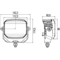 Worklight HELLA 1GA 996 288-031 OE Ref 60229118