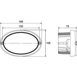 Worklight HELLA 1GA 996 761-021 OE Ref 7.517.165.000.0 HELLA