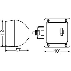 Worklight HELLA 1GA 997 506-217 OE Ref 4.01.050 HELLA