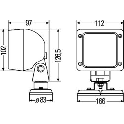 Worklight HELLA 1GA 997 506-377 OE Ref 05751217