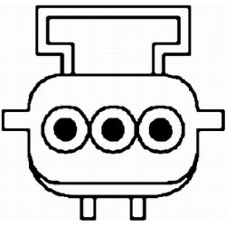 Worklight HELLA 1GB 996 080-107 OE Ref 6101560M91 HELLA