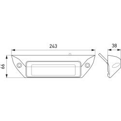 Worklight HELLA 1GB 996 098-001 OE Ref 1622544