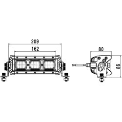 Worklight HELLA 1GE 360 000-002 OE Ref 20223677 HELLA