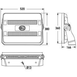 Worklight HELLA 1GJ 011 872-521