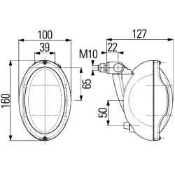 Worklight HELLA 1GN 996 361-461 OE Ref 9740471