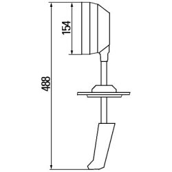 Searchlight HELLA 1H5 998 502-051 OE Ref 7.517.136.000