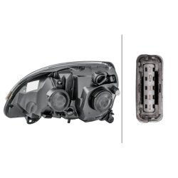 Headlight HELLA 1LB 008 461-761 OE Ref 77 01 057 659