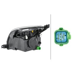 Headlight HELLA 1LD 247 026-281 OE Ref 6N1113W029DE