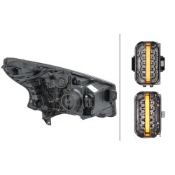 Headlight HELLA 1LE 011 565-131 OE Ref 95527864 HELLA