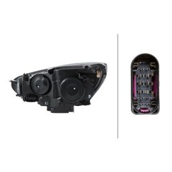 Headlight HELLA 1LE 354 827-181 OE Ref F1EB-13W029-HB