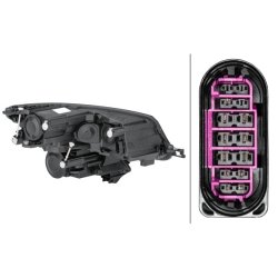 Headlight HELLA 1LF 012 669-111 OE Ref 567 941 015 B