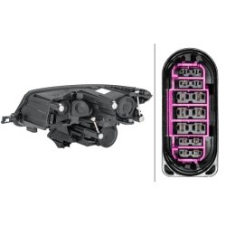 Headlight HELLA 1LF 012 669-121 OE Ref 567 941 016 B