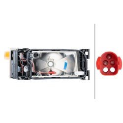 Headlight HELLA 1LG 007 150-111 OE Ref 1 348 539 HELLA