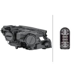 Headlight HELLA 1LG 012 076-071 OE Ref A 213 820 23 61