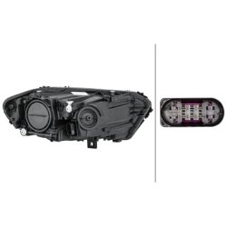 Headlight HELLA 1LG 015 091-031 OE Ref A 177 906 23 00