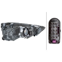 Headlight HELLA 1LG 354 837-041 OE Ref 8X0 941 004 A