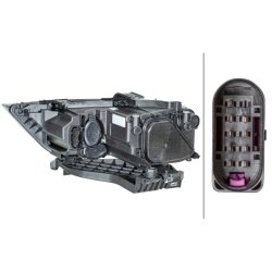 Headlight HELLA 1LG 354 839-041 OE Ref 8U0 941 004 N