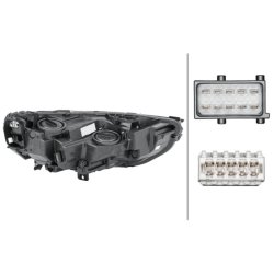 Headlight HELLA 1LG 354 869-071 OE Ref 39 21 0099 HELLA