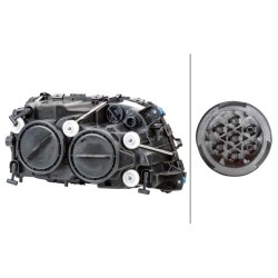 Headlight HELLA 1LH 009 513-051 OE Ref 943 820 18 61 HELLA