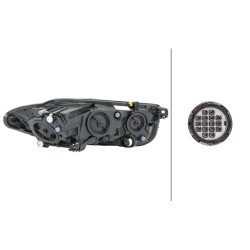 Headlight HELLA 1LH 011 811-131 OE Ref GX73 13W030 GC HELLA