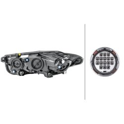 Headlight HELLA 1LH 011 811-141 OE Ref GX73 13W029 GC HELLA
