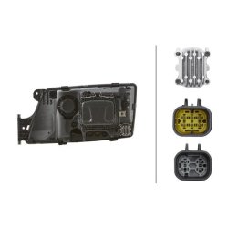 Headlight HELLA 1LH 354 987-121 OE Ref 81.25101-6758 HELLA