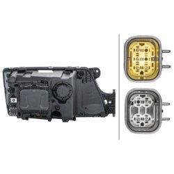 Headlight HELLA 1LH 354 987-171 OE Ref 81.25101-6763