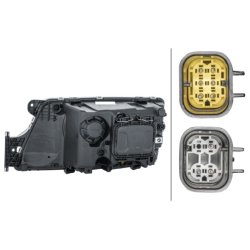 Headlight HELLA 1LH 354 987-201 OE Ref 81.25110-6766