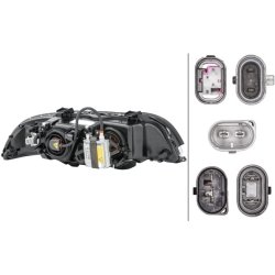 Headlight HELLA 1LL 008 052-591 OE Ref 6 912 437