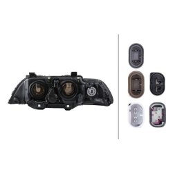 Headlight HELLA 1LL 008 053-601 OE Ref 63 12 6 902 520 HELLA