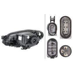 Headlight HELLA 1LL 012 644-041 OE Ref 1S2 941 016 T HELLA