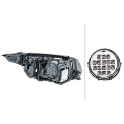Headlight HELLA 1LL 354 806-071 OE Ref LR048057 HELLA